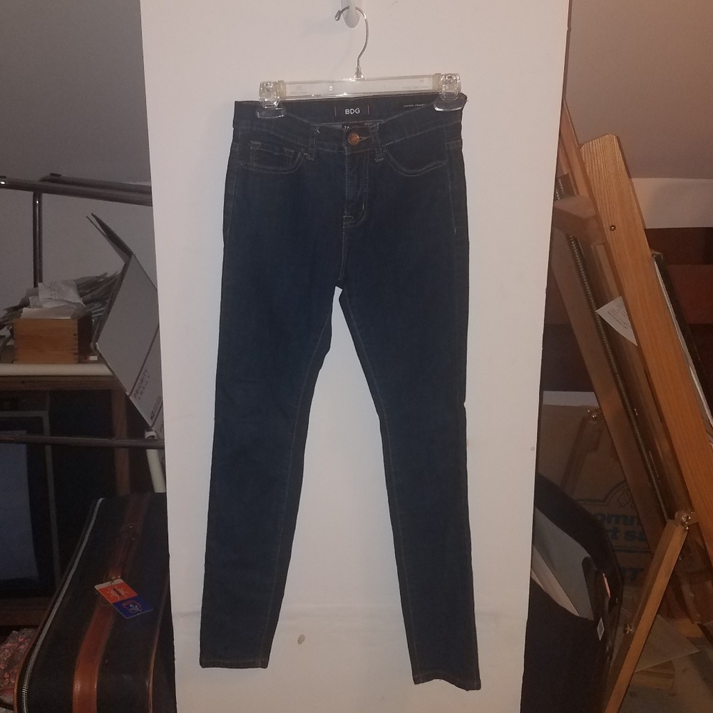 BDG high rise cigarette ankle skinny jeans